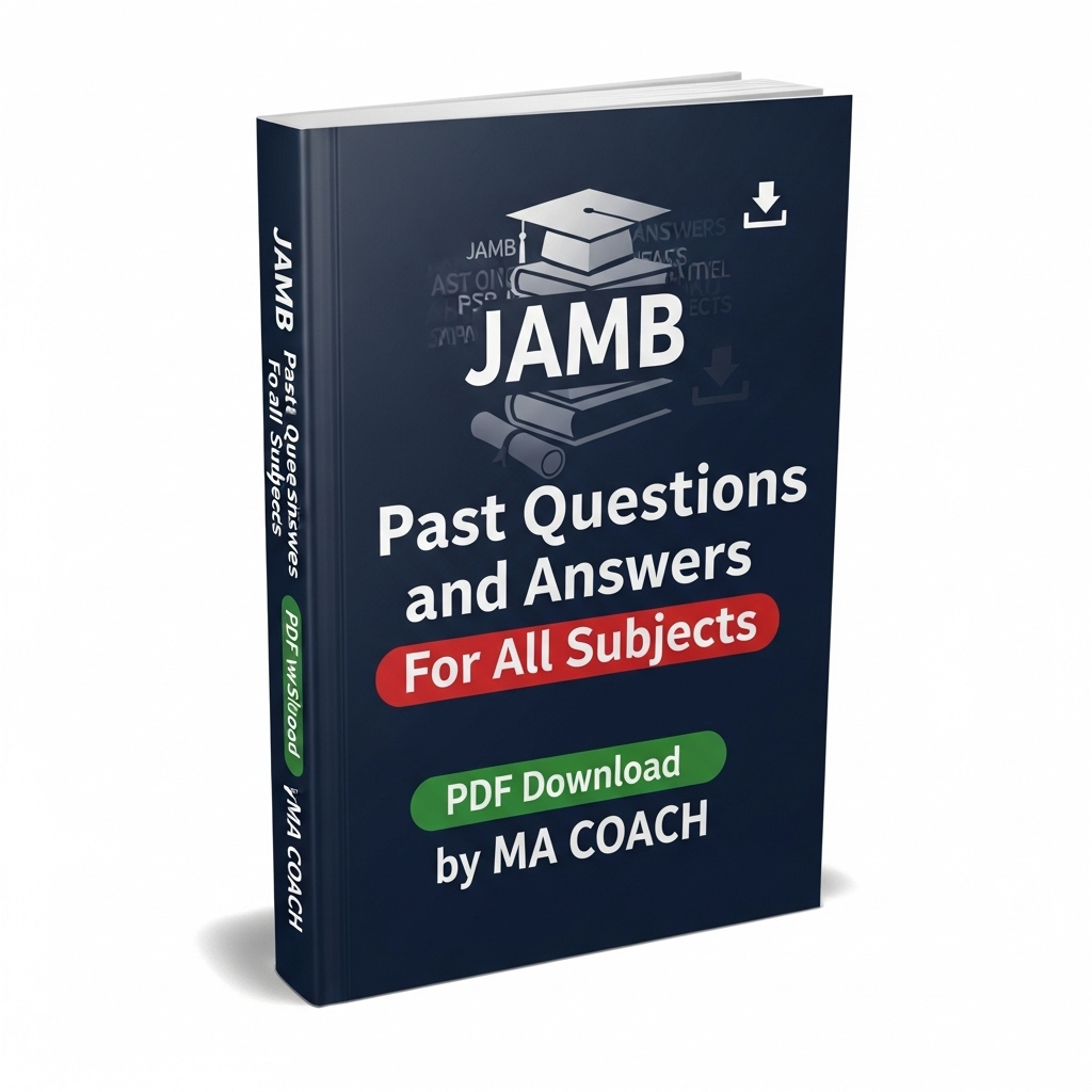 JAMB Past Questions and Answers For All Subjects PDF Download by macoach.com.ng