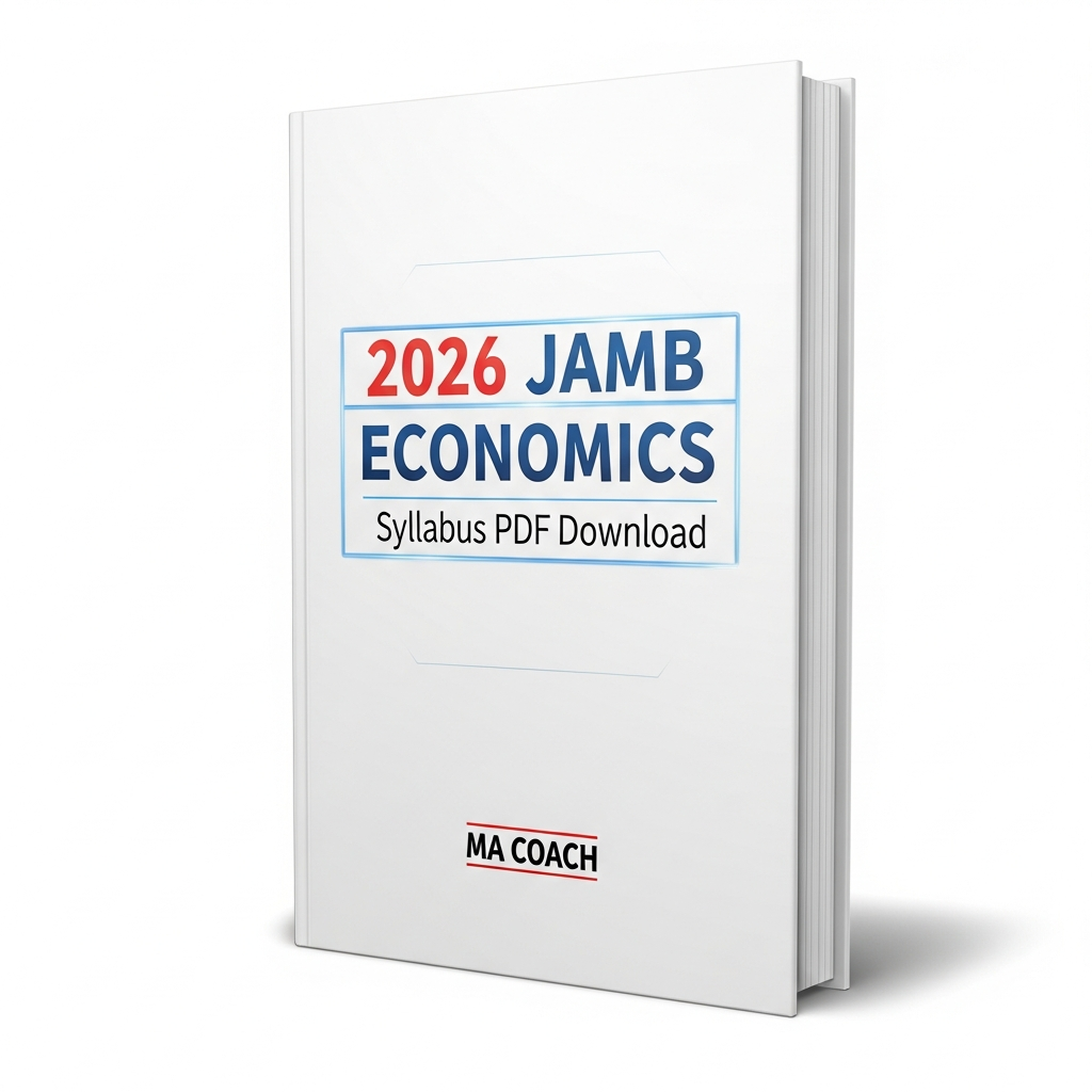2026 JAMB Economics Syllabus PDF Download by macoach.com.ng