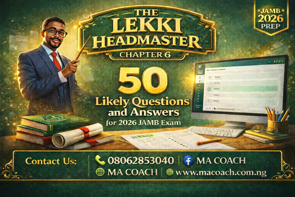 The Lekki Headmaster chapter 6