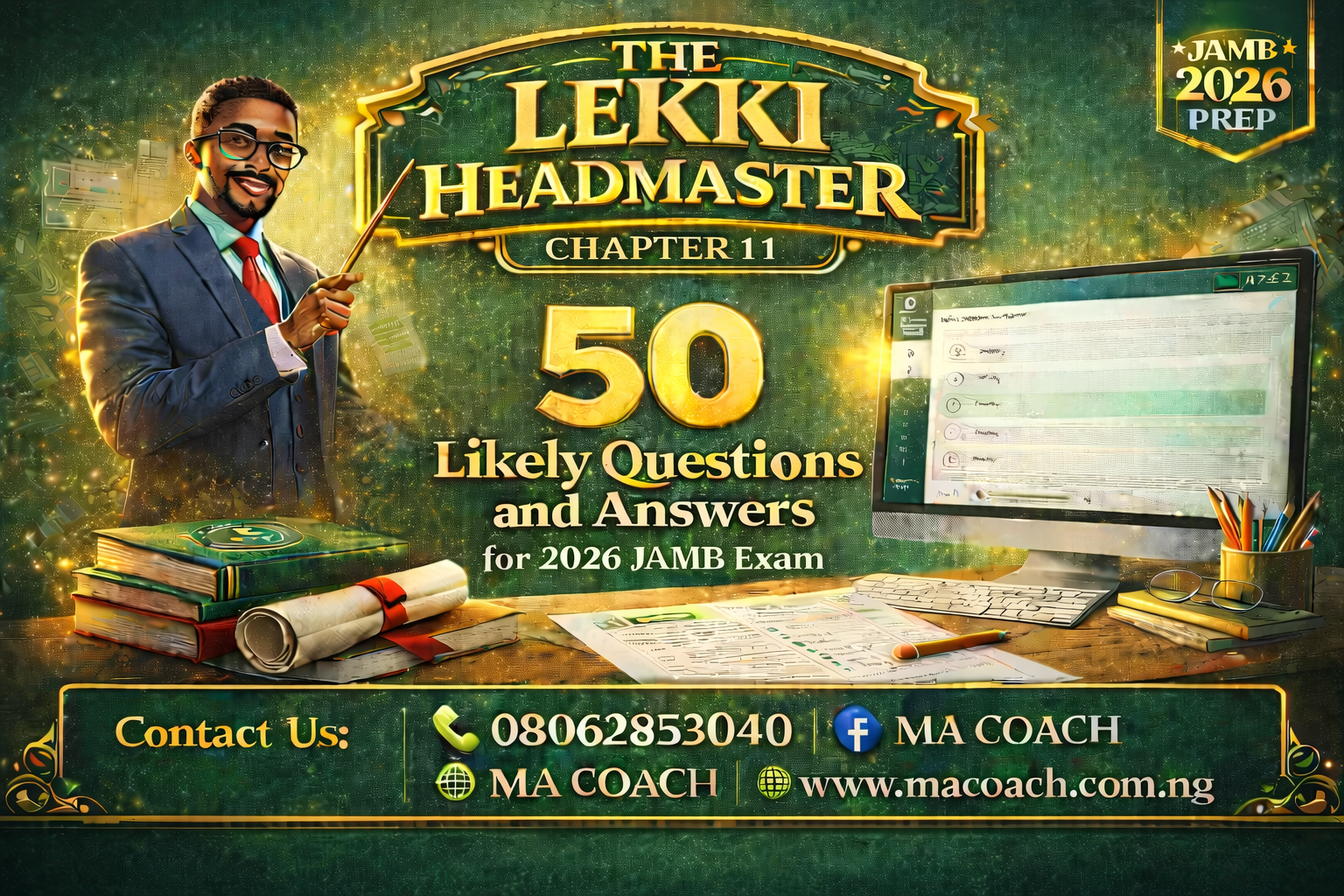 The Lekki Headmaster Chapter 11 Questions and Answers