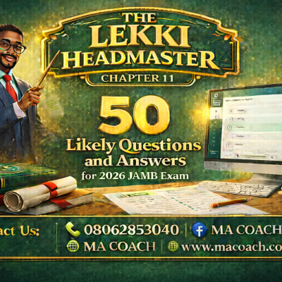 The Lekki Headmaster Chapter 11 Questions and Answers