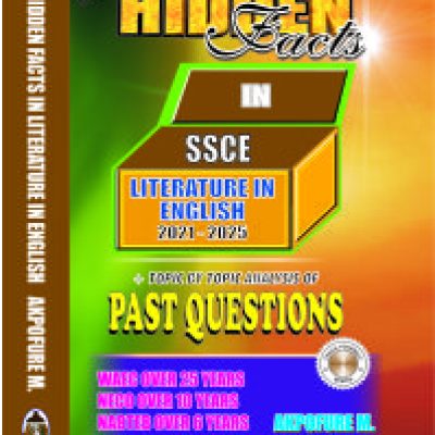 SSCE Hidden Facts in Literature In English PDF Download (Latest Edition) by macoach.com.ng