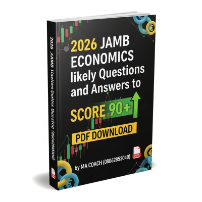 2026 JAMB Economics Likely Questions and Answers to Score 90+ by macoach.com.ng