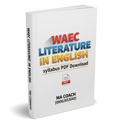 WAEC Literature in English Syllabus PDF Download by macoach.com.ng