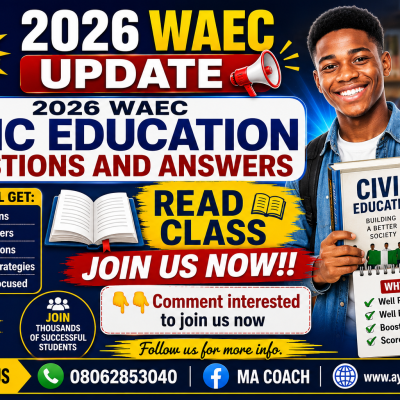 2026 WAEC Civic Education Likely questions and answers