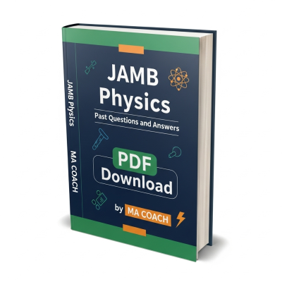JAMB Physics Past Questions and Answers PDF by macoach.com.ng