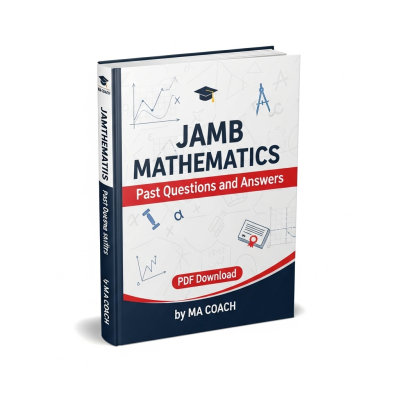 JAMB Mathematics Past Questions and Answers PDF by macoach.com.ng